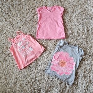 🏝☀️Various Size 4/5T Girls T-Shirts Lot of (3)